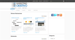 Desktop Screenshot of marketingobjetivo.co