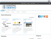 Tablet Screenshot of marketingobjetivo.co